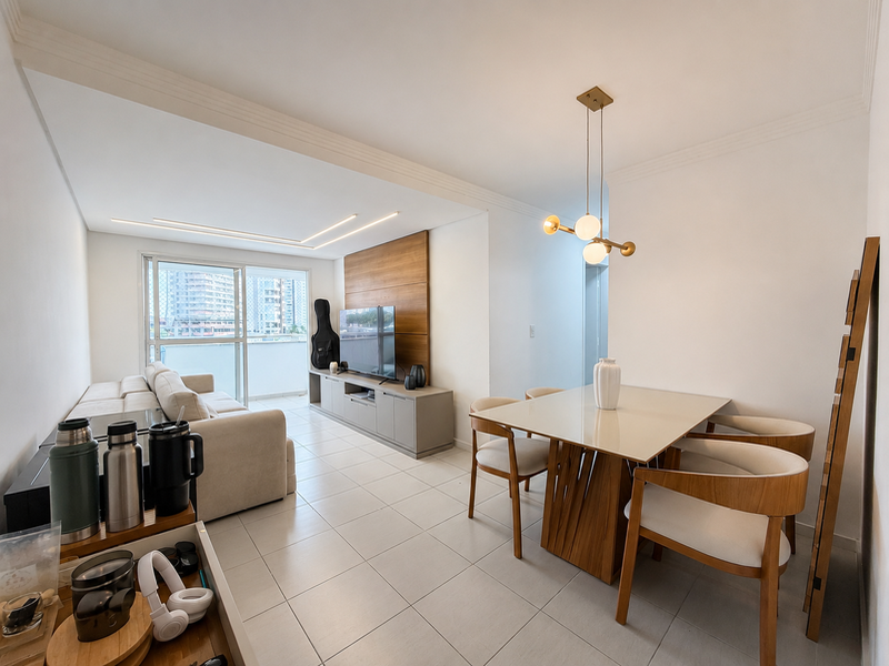 Apartamento no bosque flamboyant- 3 qts 1 suite